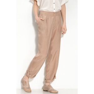 Trouvé tan silk pants